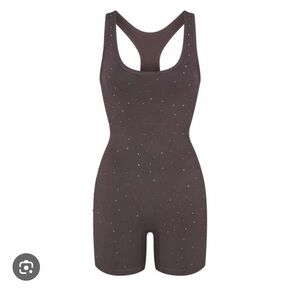 Skims outdoor rhinestone onesie